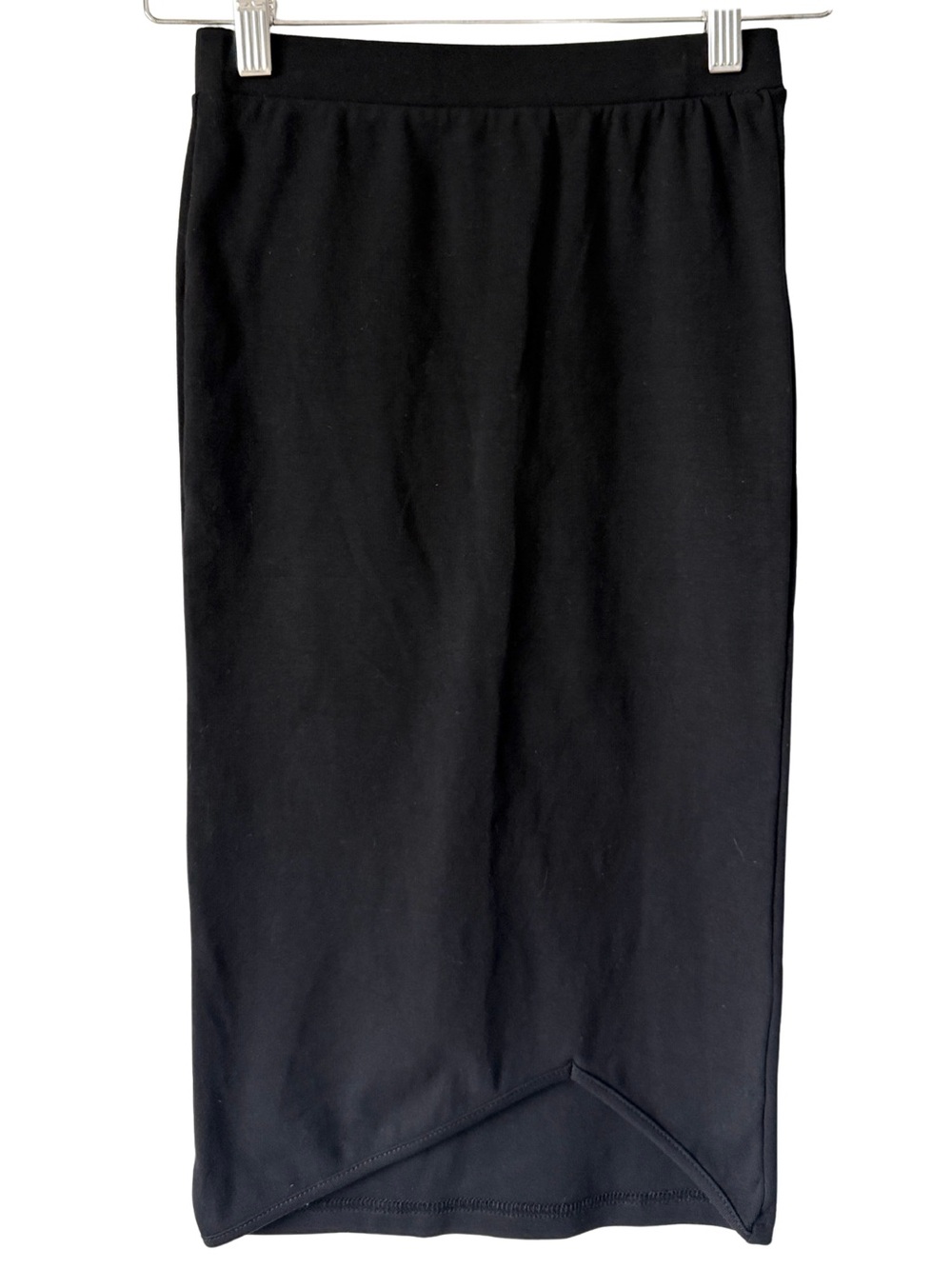 Legoe Heritage Black Pencil Bellevue Skirt Maternity Womens XS Asymmetrical